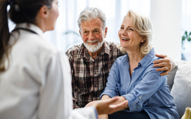 A couple discusses annuities Peoria IL