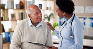 A man gets Medicare Assistance in Peoria IL